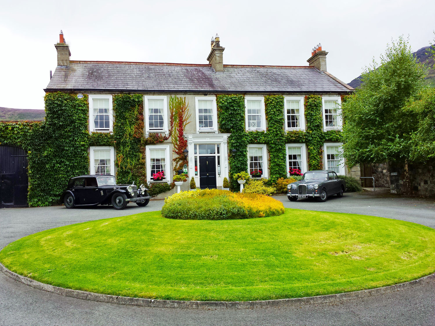 The front of Carlingford House, a 150-year-old Georgian guest house